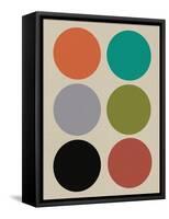 Mid Century Colors IV-Eline Isaksen-Framed Stretched Canvas
