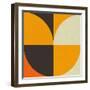 Mid Century Decorative Geometry I-Eline Isaksen-Framed Art Print