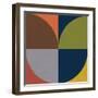 Mid Century Decorative Geometry III-Eline Isaksen-Framed Art Print