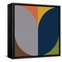 Mid Century Decorative Geometry IV-Eline Isaksen-Framed Stretched Canvas