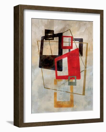 Mid-Century Elements 1-Sara Abbott-Framed Art Print