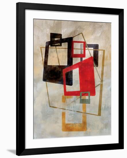 Mid-Century Elements 1-Sara Abbott-Framed Art Print