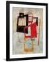 Mid-Century Elements 1-Sara Abbott-Framed Art Print