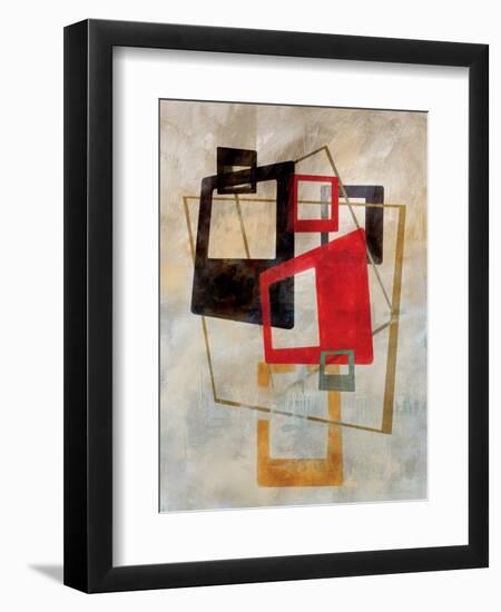 Mid-Century Elements 1-Sara Abbott-Framed Art Print