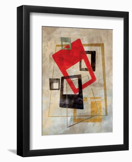 Mid-Century Elements 2-Sara Abbott-Framed Art Print