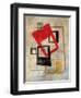 Mid-Century Elements 2-Sara Abbott-Framed Art Print