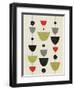 Mid Century Floating Ornament IV-Eline Isaksen-Framed Art Print