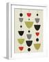 Mid Century Floating Ornament IV-Eline Isaksen-Framed Art Print