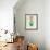 Mid Century Floating Shapes II-Eline Isaksen-Framed Art Print displayed on a wall