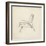 Mid Century Furniture Design II-Ethan Harper-Framed Art Print