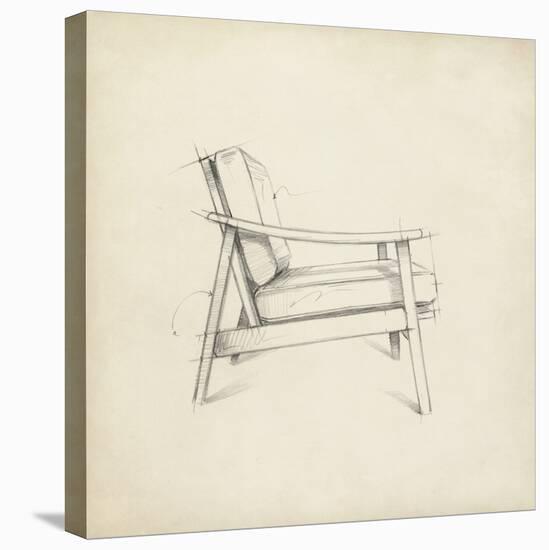 Mid Century Furniture Design III-Ethan Harper-Stretched Canvas