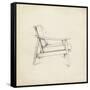 Mid Century Furniture Design III-Ethan Harper-Framed Stretched Canvas