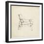 Mid Century Furniture Design III-Ethan Harper-Framed Art Print