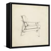 Mid Century Furniture Design III-Ethan Harper-Framed Stretched Canvas