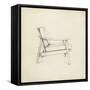 Mid Century Furniture Design III-Ethan Harper-Framed Stretched Canvas