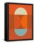 Mid Century Geometric Art-Eline Isaksen-Framed Stretched Canvas