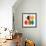 Mid Century Geometric Color Play 1-Ana Rut Bre-Framed Photographic Print displayed on a wall