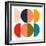 Mid Century Geometric Color Play 1-Ana Rut Bre-Framed Photographic Print