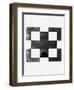 Mid Century Geometric Pattern I-Eline Isaksen-Framed Art Print