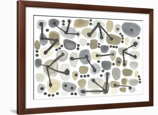 Mid Century I Achroma-Cheryl Warrick-Framed Art Print