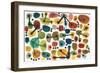 Mid Century I-Cheryl Warrick-Framed Art Print