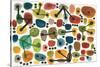 Mid Century I-Cheryl Warrick-Stretched Canvas