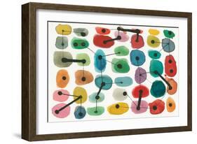 Mid Century II-Cheryl Warrick-Framed Premium Giclee Print