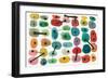 Mid Century II-Cheryl Warrick-Framed Premium Giclee Print