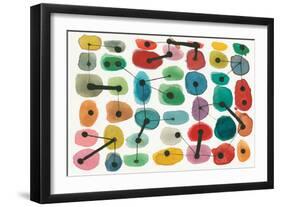 Mid Century II-Cheryl Warrick-Framed Premium Giclee Print