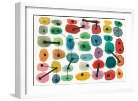 Mid Century II-Cheryl Warrick-Framed Premium Giclee Print