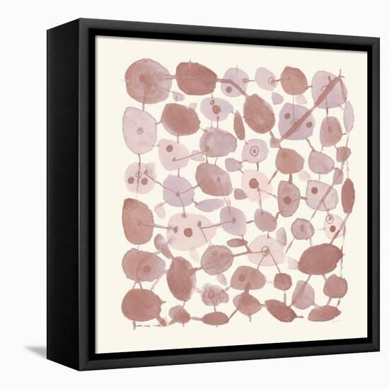 Mid Century IV Blush-Cheryl Warrick-Framed Stretched Canvas