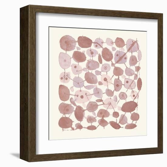 Mid Century IV Blush-Cheryl Warrick-Framed Art Print