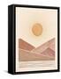 Mid Century Landscape I-Janelle Penner-Framed Stretched Canvas