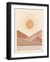 Mid Century Landscape I-Janelle Penner-Framed Art Print