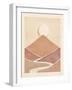 Mid Century Landscape II-Janelle Penner-Framed Art Print