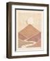 Mid Century Landscape II-Janelle Penner-Framed Art Print