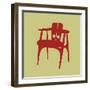 Mid Century Modern Chair I-Anita Nilsson-Framed Art Print