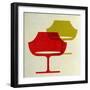 Mid Century Modern Chairs I-Anita Nilsson-Framed Premium Giclee Print