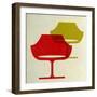 Mid Century Modern Chairs I-Anita Nilsson-Framed Premium Giclee Print