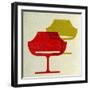 Mid Century Modern Chairs I-Anita Nilsson-Framed Art Print