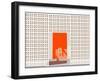 Mid Century Modern Front Door-Jen Bucheli-Framed Art Print