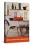 Mid-Century Modern Furnishings-null-Stretched Canvas