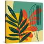 Mid Century Modern I-Becky Thorns-Stretched Canvas