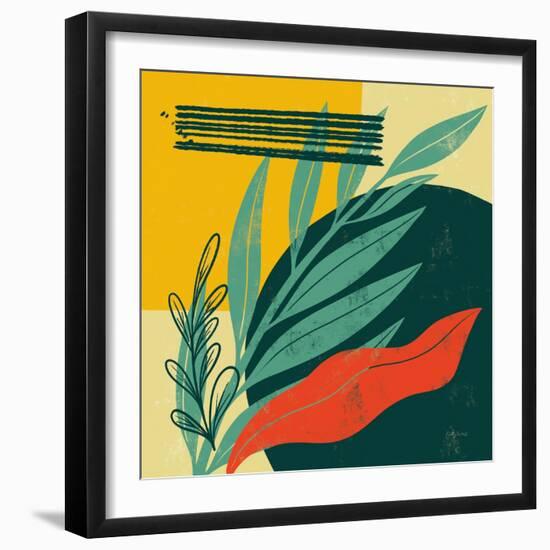 Mid Century Modern IV-Becky Thorns-Framed Art Print