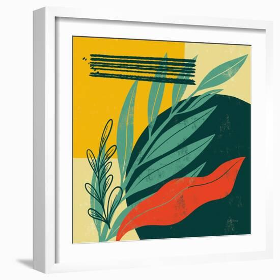 Mid Century Modern IV-Becky Thorns-Framed Art Print