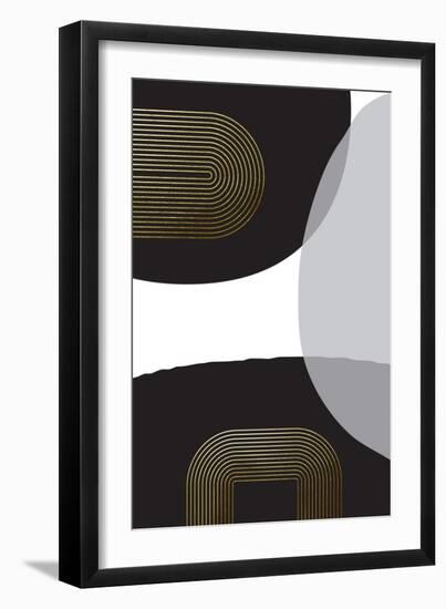 Mid Century Modern Luxe 1-Urban Epiphany-Framed Art Print