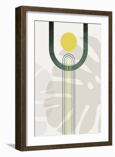 Mid Century Modern Sky 2-Urban Epiphany-Framed Art Print