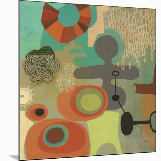 Mid Century Mood 1-Richard Faust-Mounted Art Print