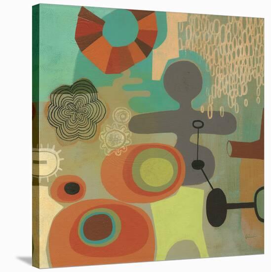 Mid Century Mood 1-Richard Faust-Stretched Canvas