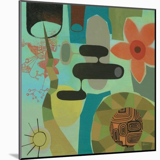 Mid Century Mood 2-Richard Faust-Mounted Art Print